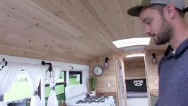 Spectacular Tour Of Tiny House School Bus RV Conversion Camper