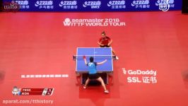 【卓球】2018 GERMAN OPEN  FENG Tianwei vs JEON Jehee WS 14