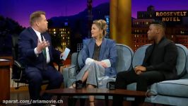 حضور Drew Barrymore در برنامه James Corden  قسمت 2