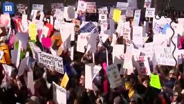 تظاهرات صدهزار نفری علیه خشونت سلاح در واشنگتن