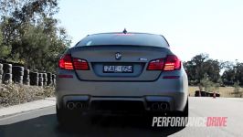 BMW M5 track test drive and 0 100km h