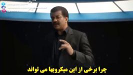 میکروبها باکتریها در خلا زندگی میکنند پس فضا امده