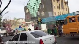 نصب بزرگترین شیشه سکوریت در ایران