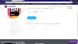 فیلم آموزش نصب نرم افزار JetBrains RubyMine در ویندوز