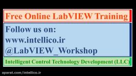 آموزش های تخصصی LabVIEW هفته2 بخش4 حلقه RGB to Color