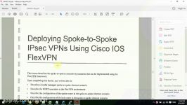 SIMOS 300 209 12.4. FlexVPN Spoke to Spoke VPN