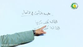 36. علامات التأنیث فی الأفعال  الأستاذ سماحة السید عادل الحکیم