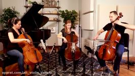 Bach Cello Suite No. 1 Prelude for Three Cellos