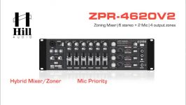 میکسر پری آمپ زون بندی Hill Audio مدل ZPR 4620V2