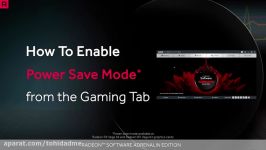 Radeon™ WattMan How to Enable Power Save Mode