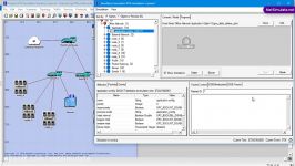 فیلم پروژه شبیه سازی شبکه LAN پروتکل IPv6 در OPNET