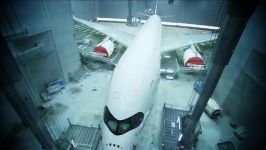 مراحل رنگ هواپیما ایرباس A350 XWB