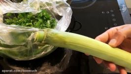 آموزش درست کردن کوکو سبزی در سه سوت