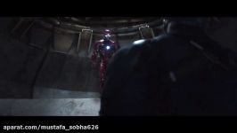 صحنه های مبارزه فیلم Captain America Civil War قسمت 5