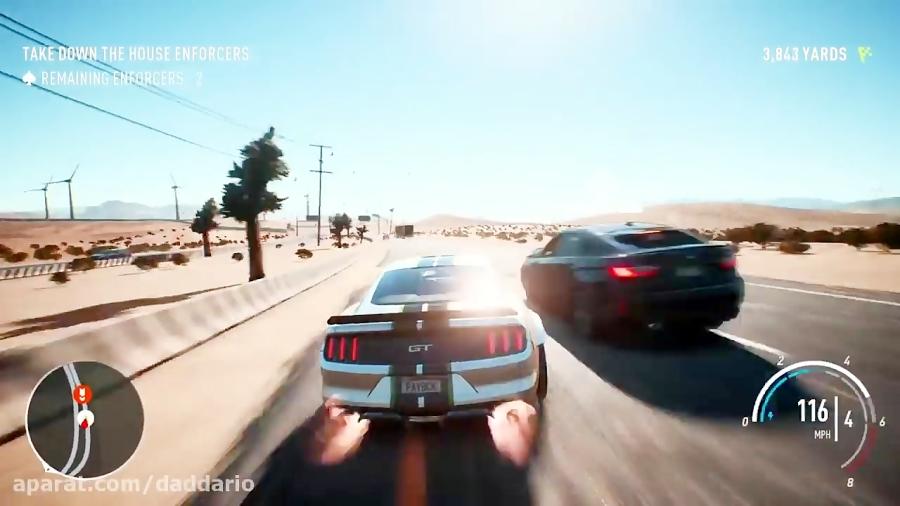 تریلر گیم پلی بازی مسابقه ای Need for Speed Payback