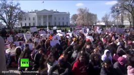 Student walkouts sweep US in protest against gun violence 1 month after deadly Parkland shooting