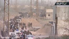 Eastern Ghouta Evacuation of civilians STREAMED LIVE