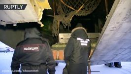هواپیما طلایی پلیس روسیه محموله باارزش قاچاق پیداکرد