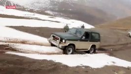تفریحات خودرویی در مناطق کوهستانی بهشت ایران
