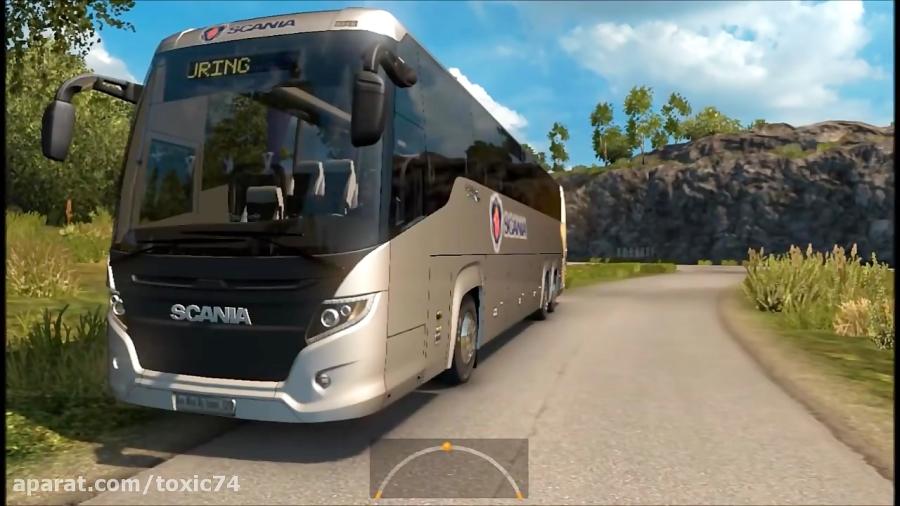 بزودی اتوبوس اسکانیا تورینگ برای Euro Truck Simulator