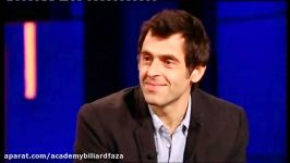 Ronnie OSullivan interview 2015