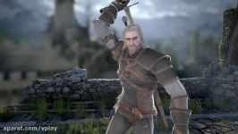 گیم پلی بازی SoulCalibur VI  Geralt of Rivia