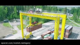 ARTG container handling system by Konecranes