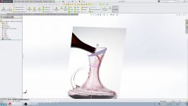 How to make a wine jug in SolidWorks