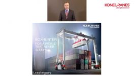 BOXHUNTER® RTG crane webcast recorded at TOC Asia Singapore 8th April