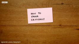 Study Skills – How to think critically