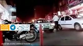 جریمه ماشین نیروی انتظامی توسط مامور وظیفه شناس