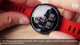 ساعت هوشمند شیائومی مدل AMAZFIT Xiaomi IP67