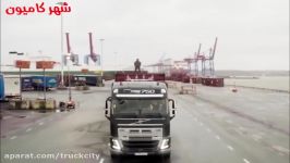 کشیدن باری به وزن ۷۰۰ تن توسط VOLVO FH750