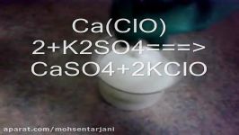 Make potassium chlorate using the double displacement reaction