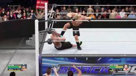 کشتی کج جان سینا براک لزنر wwe 2k16 ps4