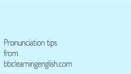 Diphthongs 6. Pronunciation Tips.